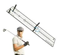 Golf Putting Mirror Trainer - Guía De Alineación De Swing, Herramienta De Práctica Compacta | Superficie De Entrenamiento Reflectante, Corrector De Portátil, De Retroalimentación