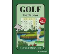 Golf Puzzle Book: Par-fect Word Searches, Crosswords, Sudoku & Mazes for Golf Fans