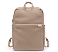 GOLF QUALITY Mochilas Escolares, Mochilas Ordenador Portatil 14 Pulgadas Mochila Universitaria Mochila Antirrobo Mochilas Tipo Casual Backpack Bolso Escolar para viajes, Marrón Champagne