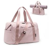 GOLF QUALITY Sporttasche & Reisetasche für Damen und Herren mit Nassfach - Tasche für Sport, Fitness & Reisen - Trainingstasche, Gym Bag 40L, Rosa Elegante, 31L