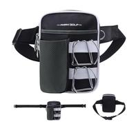 Golf Riñonera Impermeable Organizador de Viaje para Golf al Aire Libre | Organizador para Pelotas y Tees de Golf para Hombres Mujeres Principiantes Aficionados Campo Práctica Green