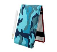 Golf Score Book, Portable Golf Journal Notebook with Pencilf, Oxford Cloth, Ideal Yardage Book for Men and Women, Perfect for Outdoor Sports and Golfers, Size: 18x11cm