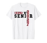 Golf Senior Night Golfing Senior 2027 Graduación 113 Camiseta gráfica económica