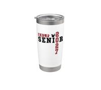 Golf Senior Night Golfing Senior 2027 Graduación 113 Vaso térmico de acero inoxidable de doble pared
