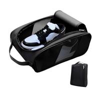 Golf Shoe Bag Men - Waterproof Golf Shoes Bag | Zippered Portable Shoe Storage Bags | Breathable, Lightweight, for Bowling Basketball Gym Sports Travel Outdoor Car Club Valuables