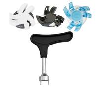 Golf Shoe Spikes - 12 Pieces Anti Slip Replacement Cleats with Metal Thread Core | Thread Screw 6mm Cleats Tool | Portable Quick Twist Golf Spikes For Outdoor Court Courses Trainers Includes Remov