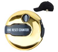 Golf Shot Counter - Mini Digital Tally, Multi Color Display, Reset Button,