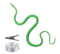 Golf Snake Prank - Clip De Cuerda De Relleno De Serpiente, Relleno De Serpiente De Goma Realista | Broma De Serpiente Con Clip De Cordel, Clip En Broma De Serpiente Para Un Regalo De Miedo