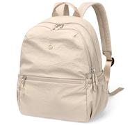 GOLF SUPAGS 13L Mini Mochila para Mujer Bolsa de Viaje Informal Ligero Bolso de Hombro Moda Mochila de Día para Viaje Universidad Trabajo (Albaricoque Ligero)