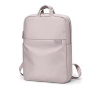 GOLF SUPAGS Mochila viaje, Mochila Mujer, Mochila Escolar Universidades Impermeable para Ordenador Portátil de hasta 17 Pulgadas,Para Estudios, Viajes, Trabajo, Casual, Avion Rosa Gris
