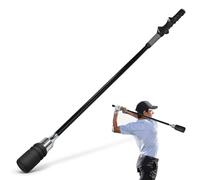 Golf Swing Aid - PP Acero inoxidable 80cm Equilibrio Entrenamiento Golf Calentar Palillo con Corrección de Posición Mano Diseño | Entrenador de Práctica Mecánica Swing para Curso Inicio Gimnasio Al
