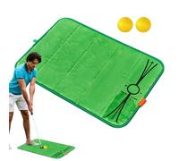 Golf Swing Mat Trainer - Golf Practice Mat | Practice Turf Pad Hitting Equipment for Women Men Indoor Outdoor Backyard Driving Range