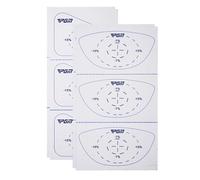 Golf Swing Tape - Etiquetas adhesivas de Feedback, Impacto del Club de Entrenamiento | Adhesivo de Análisis de Contacto con Bola para Conductores Irónicos Bosques