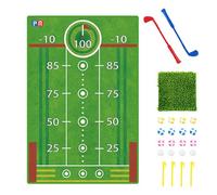 Golf Swing Trainer Mat,Herramienta de entrenador interactivo | Conjunto de ejercicios para entrenamiento de golf y juego corto,Para golfistas atletas y familia mujer hombre hija
