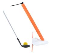 Golf Swing Trainer - Portable Golf Swing Training Aid - Golfing Discs & Rods | for Adults Men Women Golfer Indoor Outdoor Home Backyard Office Gym