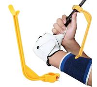 Golf Swing Trainer - Wrist Hinge Training Device, Wrist Control Golf Aid | Precision -Swing Mechanics Trainer Adjustable- Position Correction Tool Indoor Outdoor Practice Accessory for Beginn