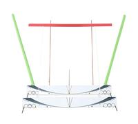 Golf Swing Training Aids, Golf Training Aids Professional | Professional Alignment Simulator Set | Golfs Swing Trainer | For Indoor Outdoor House Garage Doorway Porch Backyard Garden Patio Driveway