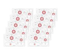 Golf Tape for Clubs - 10 Sheets Alignment Guides, Training Aid Stickers, Swing with Feedback Tape, Golf Accessories for Women, Athletes, Indoor, Outdoor, Practice, Sports Training, 0.12mm