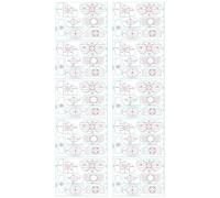 Golf Tape For Clubs - 10 Sheets Putting Alignment Labels | Strike Tape | For Women Men Teens Distance Practice Indoor Outdoor Sports Hitting Indicator Stickers Training Aid Equipment Task