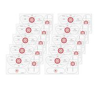 Golf Tape For Clubs - 10 Sheets Putting Alignment Labels | Strike Tape | For Women Men Teens Distance Practice Indoor Outdoor Sports Hitting Indicator Stickers Training Aid Equipment Task