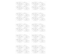 Golf Tape for Clubs - Alignment Stickers 10 Sheets, Precision Swing Training Aid with Golf Practice Accessories, Feedback Tape for Women, Athletes, Indoor, Outdoor, Sports Performance, 0.004in