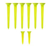 Golf Tees, Golf tee Set, Long and Short Practice Training Spikes, Outdoor Ball Sport Equipment for Driving Range Course Tournaments Beginners Family Use, 8-Pieces, 26.2g