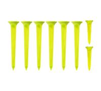 Golf Tees, Golfs Pegs, 3.15x0.51in Long and 1.5x0.39 Inches Short Sizes, Reduced Friction Accessories Set, Ball tee for Practice Course, Training Beginners, Family Tournaments