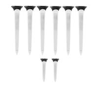 Golf Tees, Professional Training Accessories to Outdoor Ball Sports, 3.15x0.51 Inches Compact tee Set for Practice, Tournaments, Swing Precision, Aiming Direction and Accurate Hits
