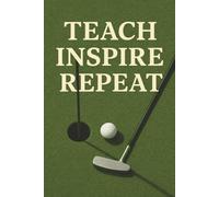 Golf Theme Best Teacher or Coach Gift ~ Lined Pages Notebook or Journal: Year End, Retirement, Thank You