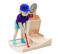 Golf Themed Beer Bottle Opener, Beer bottle cap launcher and Collector,Portable Tabletop Design for Bar, Novelty Drinking Accessories, Funny Novelty Gift for Golf Lovers, Men, Dad & Parties (c)