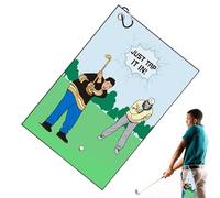 Golf Towel | Microfiber Towel | Absorbent Towel | Lightweight Towel | Waffle Pattern Towel Durable and Lightweight Strong Absorbent Towel Cloth For Golf Golf Sweat Towel