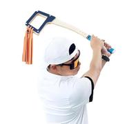Golf Training Aid, Indoor Golf Grip Trainer, 24.41x6.5x1.77 Inches Double-Sided Flexibility Trainers, Strength Balance Corrector, Golfers Sports Accessories for Men and Women Use