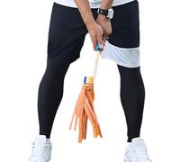 Golf Training Aid, Indoor Practice Grip Trainer Warm-Up, Double-Sided Pose Corrector Feedback, Strength Flexibility Enhancer, for Beginners, Men, Women, Home Golf Drills, Sports Practice, 60cm Wood