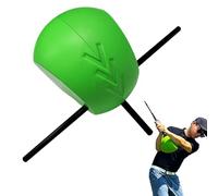 Golf Training Aid - Speed Putting Alignment Ball for Swing Practice | Sturdy Resin with Groove Markings, Portable Connector Ball, Ideal for Women Men Beginners Professional Golfers Outdoor Lawn Sports