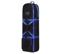 Golf Travel Case, Club Organizer with Wheels, Foldable Golf Bag, Wear-Resistant Storage, for Men’s Outdoor Practice, Airplane Travel, Beach Range Activities, Packing Use