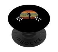 Golf Vintage Golfer PopSockets PopGrip Adhesivo
