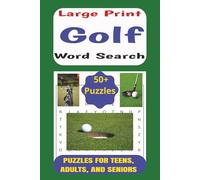 Golf Word Search Book: Easy to Read Word Search Puzzle Book about Golf, including Words, Phrases, and Slang | LARGE PRINT, 6x9 inches, 110 pages, 50+ Puzzles... Gift for Golf Enthusiasts