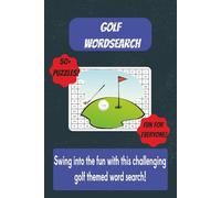 Golf word search book: Golf word search book: Golf themed word search with easy to read text | 6x9 inches, 110 pages | 50+ puzzles, thoughtful gift for holidays and special occasions
