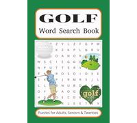 Golf Word Search Book: Word Searches with Easy to Read Print about Golf Rules ,Golf Clubs, Players,Championship and More I 6x9 inches, 110 pages I 50+ ... Gift for Vacations, Holidays and Free Times