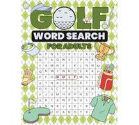 Golf Word Search: Large Print Puzzles for Easy Reading and Big Fun! A Collection of Word Puzzles for Every Golf Fan!