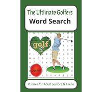 Golf Word Search Puzzle Book: Golf Themed Word searches with easy to read print. Perfect Gift for Golfers in your life | 6x9 Inches, 110 Pages, 50+ ... Retirees or any Golf Enthusiast in your life
