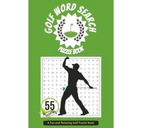 Golf Word Search Puzzle Book: Perfect for Golfers: A Fun and Relaxing Golf Puzzle Book
