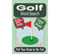Golf Word Search Puzzle Book: Puzzles featuring Golf, Travel, and Mindset