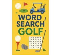 Golf Word Search Puzzles: 6x9 Puzzle includes 540 golf related words, from swing styles to course terms | a thoughtful gift for golfers, teens, and a Father's Day