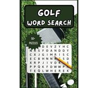 Golf Word Search Puzzles:: Fun and Challenging Golf Word Searches featuring large, easy-to-read print! Dive into puzzles about golfing, golf gear, and ... entertainment. Perfect for holidays, vac