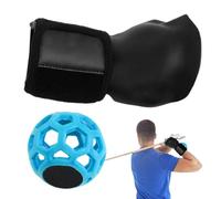 Golf Wrist Training Aid, Golf Brace Swing Support, 1,69 x 1,5 x 2,01 pulgadas pelota ajustable Sport Gesture Angle Correction Equipment for Beginners, Golfers, Stability and Mejora