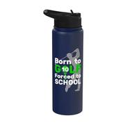 GOLFER 10 AÑOS DE GOLF 10º DÍA DE NACIMIENTO Stainless Steel Insulated Water Bottle