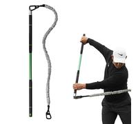 GolfForever Swing Trainer - Sistema de Entrenamiento de Golf y Fitness para Fuerza, flexibilidad y Potencia de Swing, Barra de Entrenamiento específico del Golf