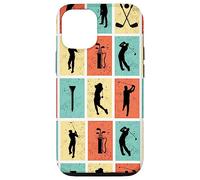Golfing Golf Sport Retro Vintage Theme for Golfer Men Carcasa para iPhone 12/12 Pro