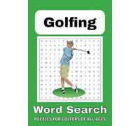 Golfing Word Search: Word searches about Golfing | 6x9 inches, 110 pages | 55 Puzzles ... Gift for Vacations, Holidays and Relaxation